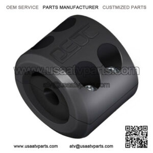 Heavy Duty ATV UTV Winches Winch Cable Hook Stopper Rubber Winch Line Saver T...
