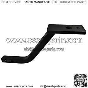 1 1/4" Receiver Hitch Riser and Extender with Tow Plate