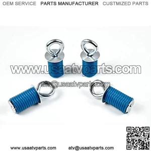 SAUTVS Anclajes de amarre para Polaris RZR 900 1000 XP Turbo Sportsman Ace Accesorios (4 piezas)