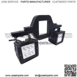 For Dodge RAM Pickup Truck SUV Backup Bumper Reverse Tow Hitch LED Light Pod