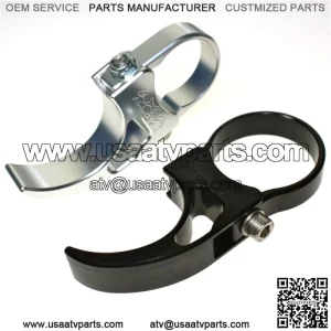Aluminum Helmet & Steering Wheel Hanger & Clamp - Polaris Yamaha  (Fits: Yamaha Rhino 660)