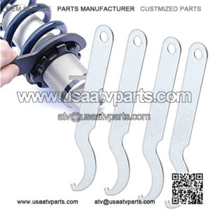 Accessories 4pcs/Set Universal Motorcycle Motorbike Snowmobile Shock Absorber Pre Load Spanner Wrench Tool Universal ATV