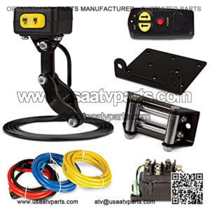 Champion Power Equipment-14560 4500-lb. ATV/UTV Wireless Winch Kit
