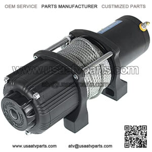 4500LB 12V Electric Winch Kits Wireless Winch Kit with 50FT Steel Cable for Towing ATV/UTV Off Road Trailer Boat or Snowmobile