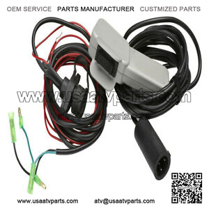 Viper Max 4000 lb ATV UTV Winch Kit with 50 feet Rope Cable SxS 4x4