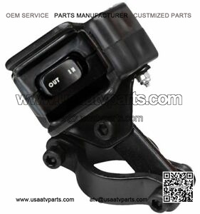 Viper Midnight 4500 lb ATV UTV Winch Kit with 50 feet Steel Cable