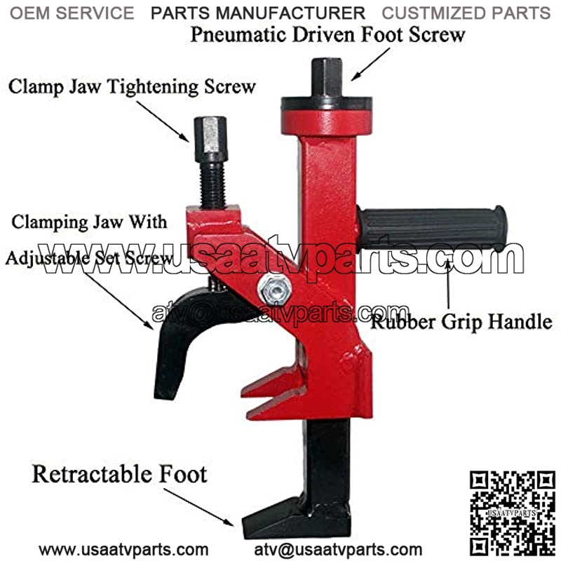 Bead Breaker Heavy Duty Tire Change Tool for Car Truck, Tractor, Mower, ATV, RV, Golf Cart (Red) - Image 4