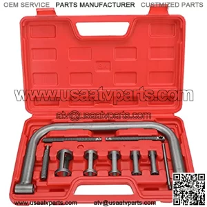 10pcs Valve Spring Compressor Engine Vehicle Compression Clamp Tool for Motorcycle, ATV, Car