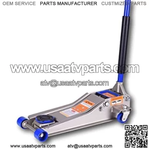 3 Ton Heavy Duty Ultra Low Profile Steel Floor Jack with Quick Lift