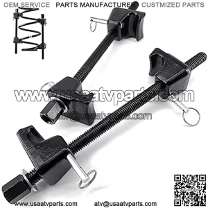 Coil Spring Compressor, Strut Spring Compression Tool Kit for Automotive, ATV, UTV or Heavy Duty Truck, Adapted to 1/2" Drive or 13/16" Socket, 2pcs in 11.5