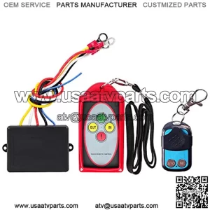 12V-24Vinch Wireless Remote Control Switch SetATV-HR Hand Remote for Jeep Truck ATV Waterproof