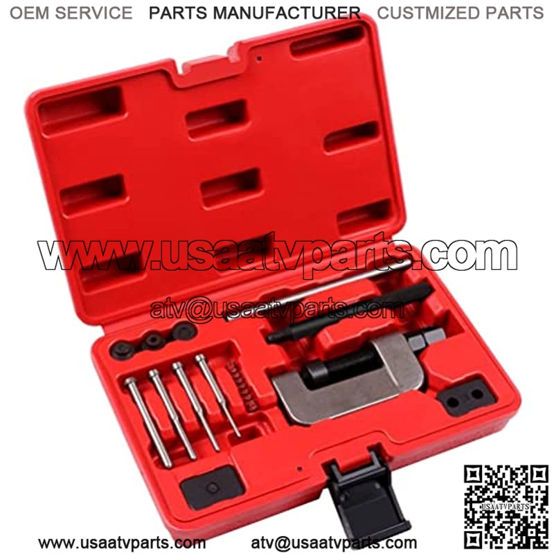Fit ATV Bike Motorcycle Cam Drive Chain Cutter Breaker Riveting Rivet Tool Kit Chain Pins Rivet Pin Spring - Image 2