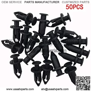 50 Pcs Replaces 90653-HC4-900 Fender Atv Clips Fit For Honda Trx450/400/350/300 250/300/400Ex Suzuki