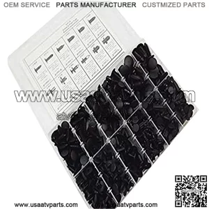 330 Clips Automotive Push Pins Retainers Assortment Fit for GM Ford Honda Toyota