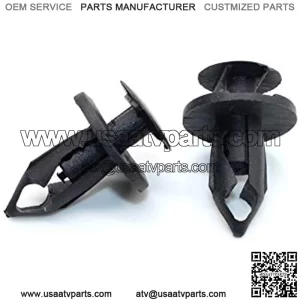 100 Pieces 8mm Hole Pin in Plastic Rivets Car Clips Fastener Push Clips for Car Auto Fender