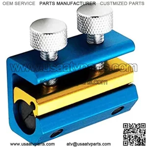 MOTORBIKE CABLE OILER LUBRICATOR FOR CLAMP CLUTCH THROTTLE BRAKE TOOL SCOOTER (Blue gold)