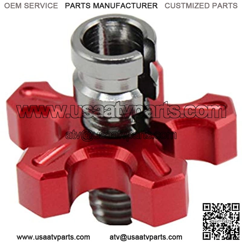 Motorcycle Brake Clutch Levers Cable Wire Adjuster Screw Bolt Aluminum CNC Machine for Motorcycle ATV UTV Sport Bike