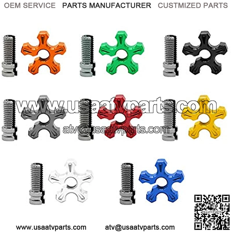 Motorcycle Brake Clutch Levers Cable Wire Adjuster Screw Bolt Aluminum CNC Machine for Motorcycle ATV UTV Sport Bike - Image 3