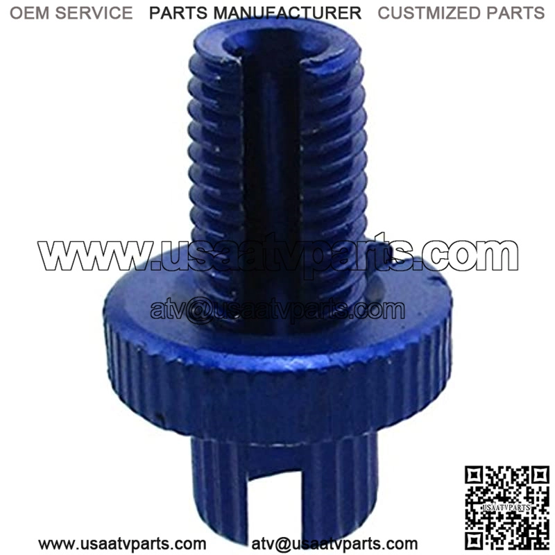 Blue 10mm Clutch Brake Throttle Cable Adjuster For Motorcycle ATV Pit Dirt Motor Bike Quad Motocross (1) - Image 4