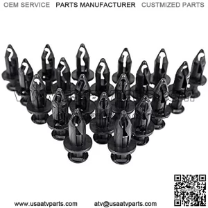 20 Pack of OEM Polaris Plastic Fender Clips / Body Rivets 7661855
