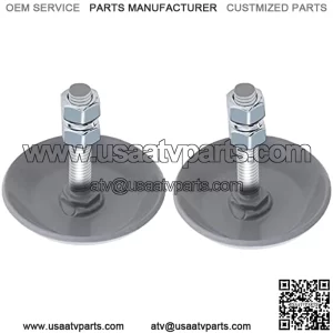 2877245 Heavy Duty Plow Skid Shoes for Compatible with Sportsman ATV Ranger Razor Snow Plow Blade 2 Skid Shoes Pair