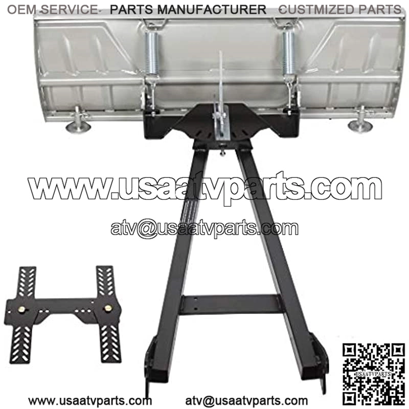 Adjustable Snow Plow Blade Universal Complete Kit Package 48 Inch Compatible with ATV Honda Kawasaki Aeon Crossland Arctic-Cat Alterra Utility XR Snow Plow Blade 2 Packages - Image 4