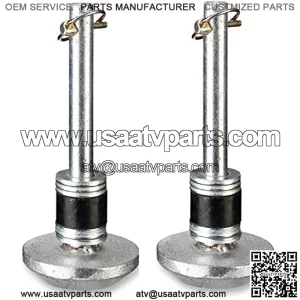 American Manufacturing EAGLE ATV/UTV (PAIR) Snowplow Replacement Plow Skid Shoe Kit Orange Cycle Parts