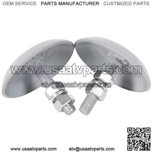 Snow Plow Blades Heavy-Duty Snow Plow Skid Shoes Compatible with Ranger Razor Sportsman ATV Replacement for 2877245 (Pack of 2)