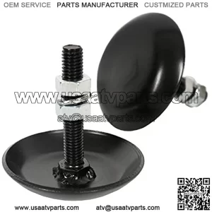 ATV UTV Skid Shoes Snow Plow Blade Pair Replacement For 2873423 Heavy Duty