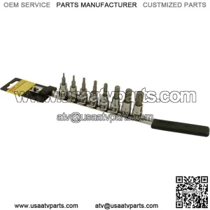 8 Piece Hex Bit Set Metric - ME38HBS