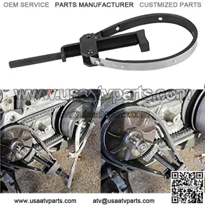 Flywheel Holder Motorcycle Spanner Wrench Clutch Adjustable Wrench Holder, Flywheel Pulley Holder 330mm/13in Motorcycle ATV Clutch Flywheel Holding Tool Clutch Hub Basket Gear Holder Tool