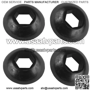 2x Front & Rear Strut Bottom Pivot Ball for Polaris Xpress 300 1996-1999