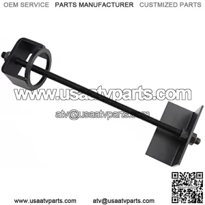 Clutch Compression Tool Replacement for YAMAHA RZR Kawasaki Polaris ATV UTV Snowmobile Primary Secondary Clutch Compression Tool (Black Iron)