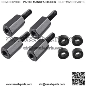 4X Seat Riser Seat Lift Kit Upright Seating Position Lift Up for Maverick X3 UTV