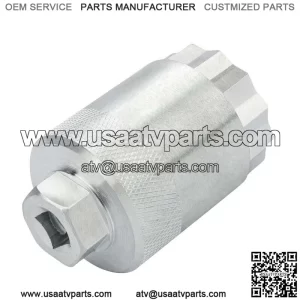 64mm Rear Differential Pinion Nut Socket Tool For Honda Recon 250 TRX250 1997-23 (For: Honda FourTrax Foreman 400)