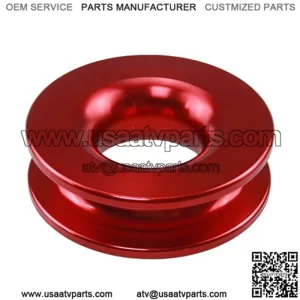 Winch recovery ring # black