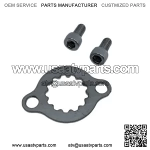 Front Sprocket Retainer Holder Hardware Bolts Kit for LTZ400 KFX400 DVX400 Z400