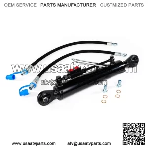 Hydraulic Top Link Cat. 2-2 with Locking Block 22 3/8 - 33 1/2 with 2 x Hose