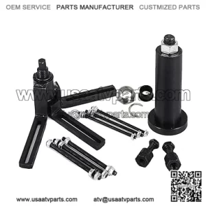 Crankcase Splitter Separator and Crank Case Puller & Installer Tool with C-clip Adapter