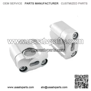 Universal Silver Mounting Kit  Fits 22mm to 33/28mm, Height 35mm