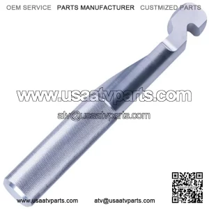 Silver Polaris RZR Belt Changing Tool - Premium Belt Replacement Instrument