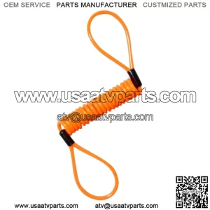Heavy Duty Cable Recordatorio de de Disco Moto 5 Colores naranja  Cable recordatorio