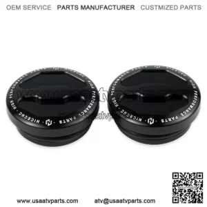For Yamaha 700 700R Aluminum Frame Caps Shape Plugs Covers 2PCS 2006-2022 (For: More than one vehicle)
