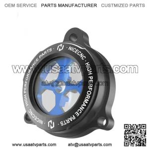 Oil Filter Cover With Observing Window For Yamaha 700 700R SE 2014-2023 (For: More than one vehicle)