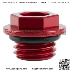 Oil Filler Plug Fill Cap Red Honda Trx450R 450Er 2004-2014