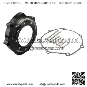 Clutch Cover W/ Observing Window For Yamaha YFZ450R 2009-2023 #5TG-15415-10-00