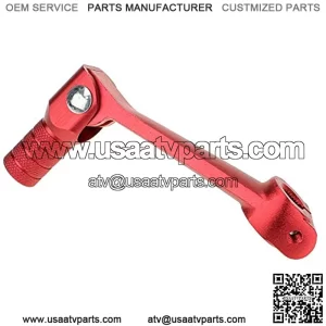 Dirt Bike ATV Gear Shift Lever Folding Aluminum for 50cc 70cc 110cc 125cc KAYO T4 T6 TGR 250cc IRBIS Pit Bike Motorcycle Motocross Red
