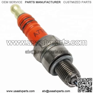 Red Color Spark Plug A7TC GY6 50cc 125cc Moped Scooter Parts