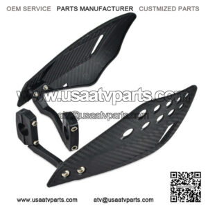 7/8" 22mm Handle Bar End Hand Guard Protector Universal Motorcycle Dirt Bike ATV