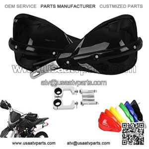 PowerMotor Handguards Motorcycle Universal Hand Guards Aluminum Handlebar Barkbusters Handguard, Motocross Dirt Bike Accessories for ATV Yamaha Honda Kawasaki Suzuki - 7/8" 22mm and 1 1/8" 28mm